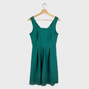 JustFab Green Midi Dress